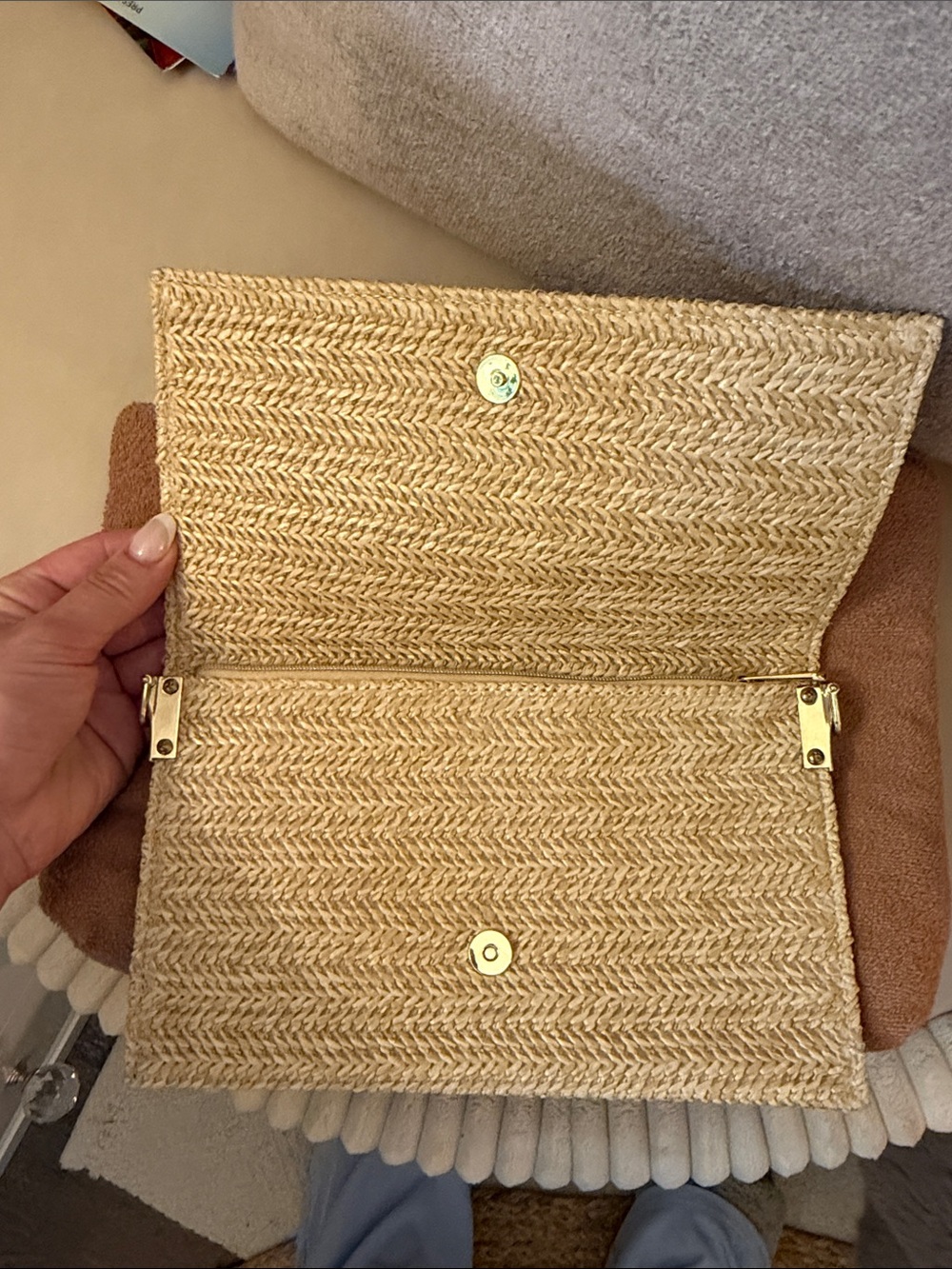 DIOR RATTAN BAG - Picture 2 of 4